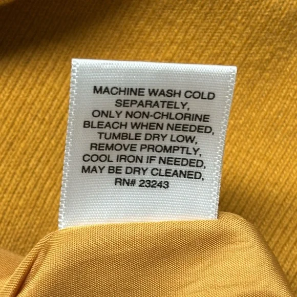 New York & Company Yellow Teddy Bomber Jacket Size XL - Picture 9 of 10